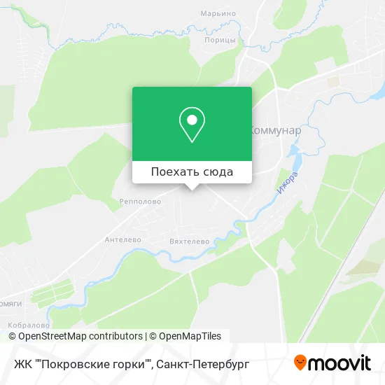 Карта ЖК ""Покровские горки""