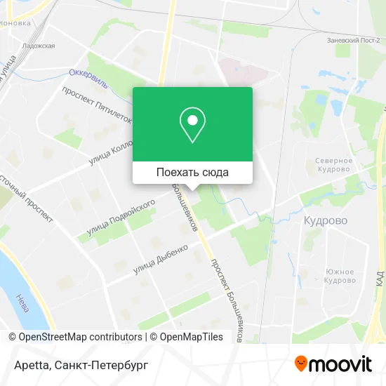 Карта Apetta