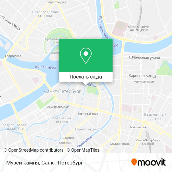 Карта Музей камня