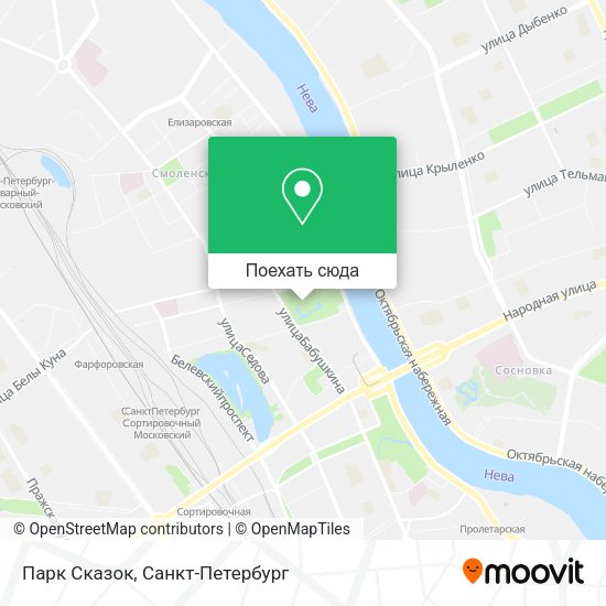Карта Парк Сказок