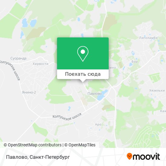 Карта Павлово