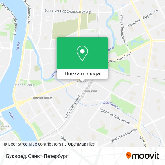 Карта Буквоед