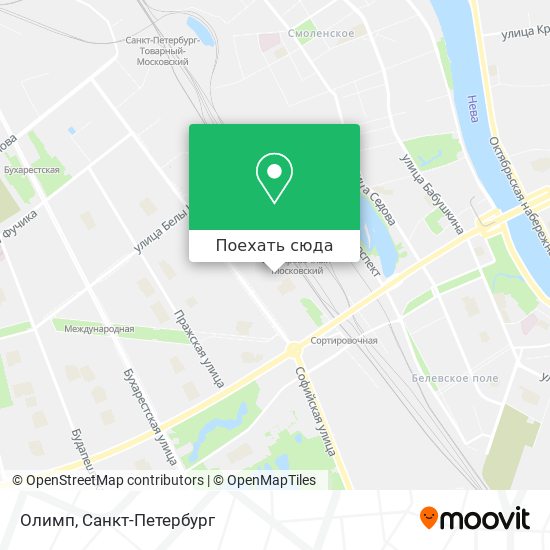 Карта Олимп