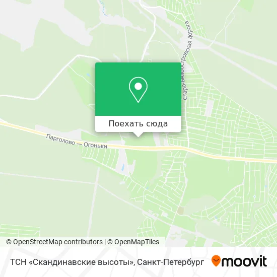 Карта ТСН «Скандинавские высоты»