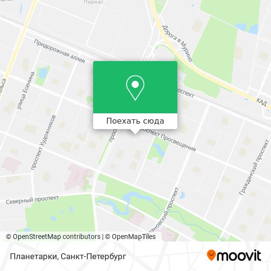 Карта Планетарки