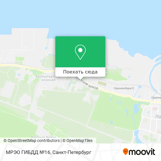 Карта МРЭО ГИБДД №16