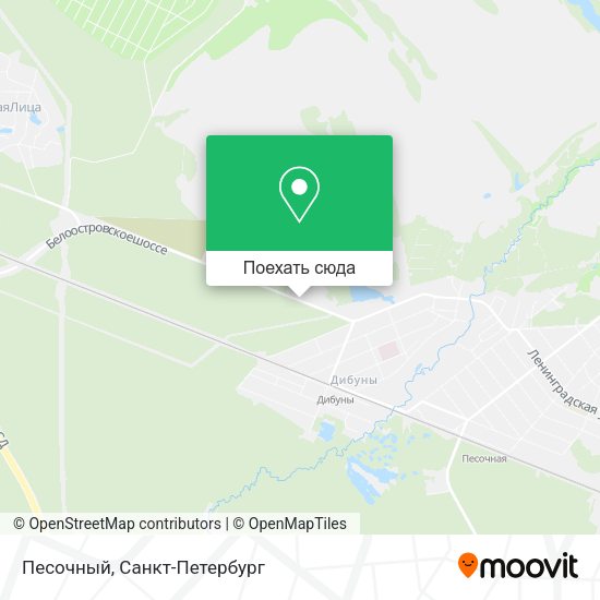 Карта Песочный