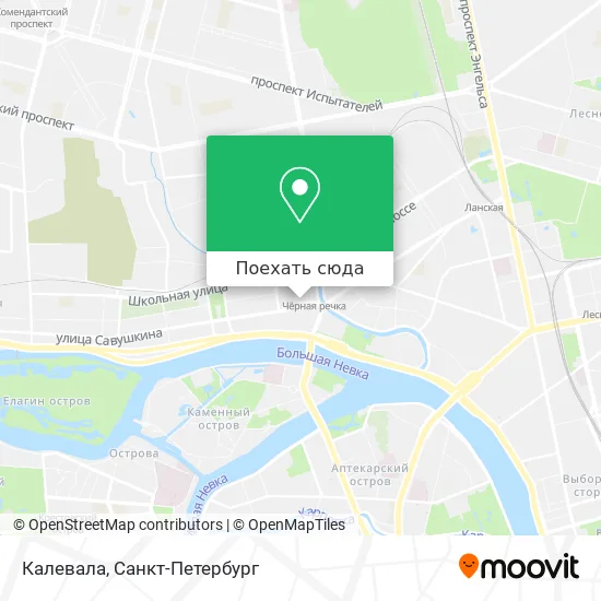 Карта Калевала