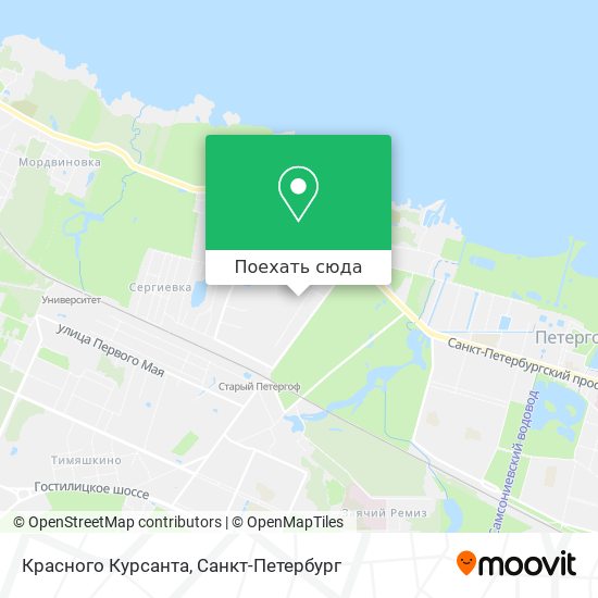 Карта Красного Курсанта