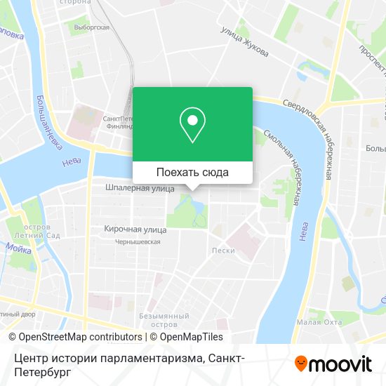 Карта Центр истории парламентаризма