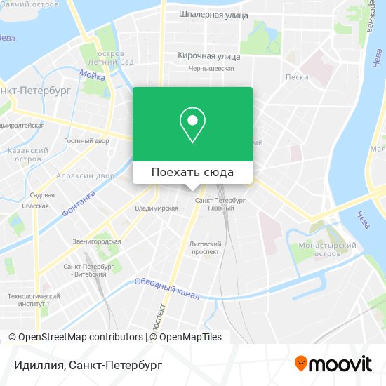 Карта Идиллия