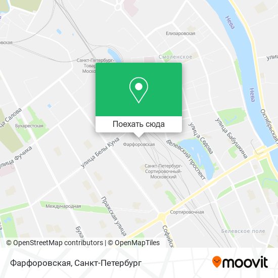 Карта Фарфоровская