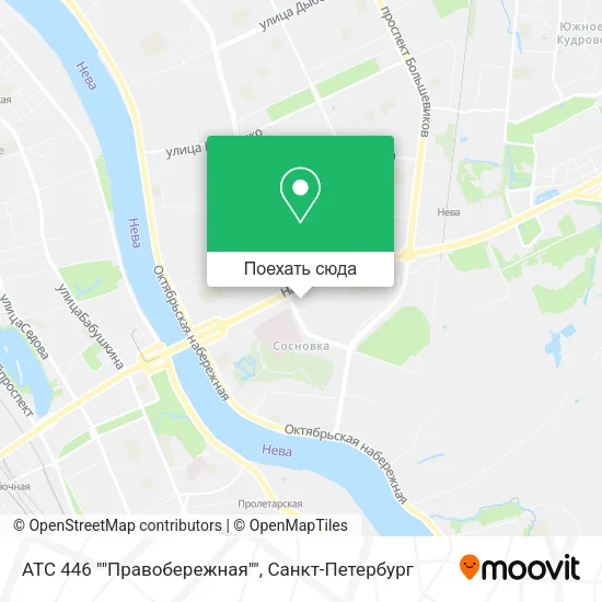 Карта АТС 446 ""Правобережная""