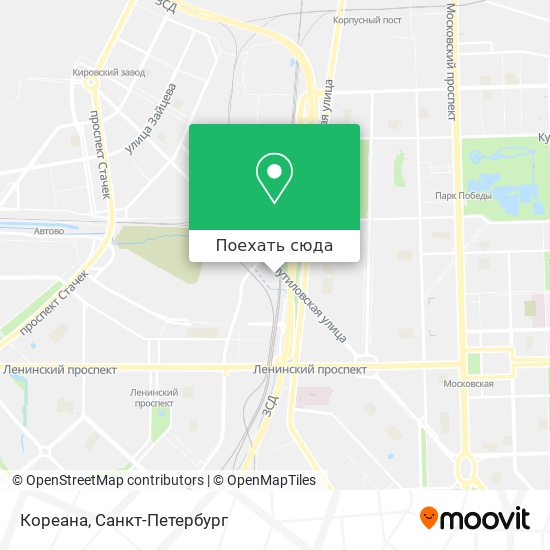 Карта Кореана