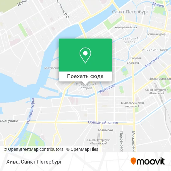 Карта Хива