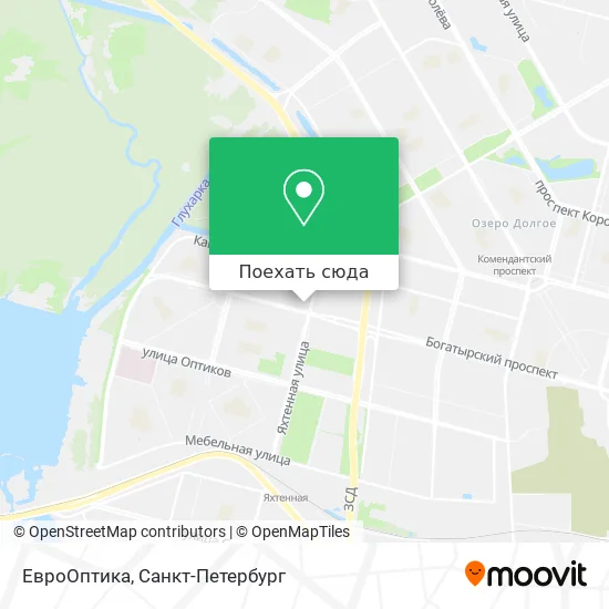 Карта ЕвроОптика
