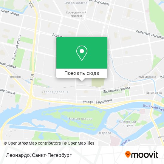 Карта Леонардо