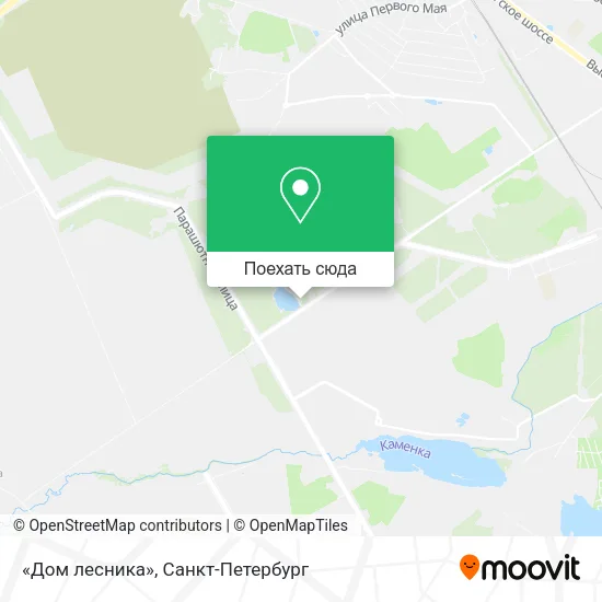 Карта «Дом лесника»