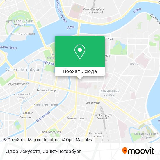Карта Двор искусств