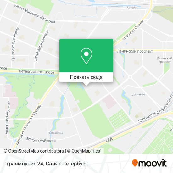 Карта травмпункт 24