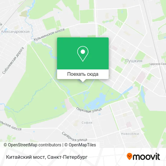 Карта Китайский мост