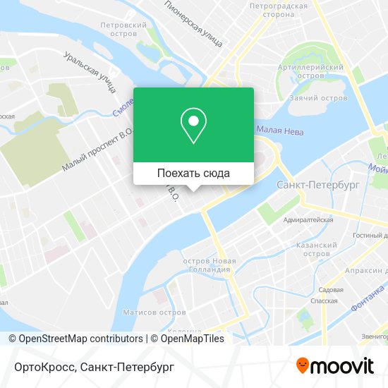 Карта ОртоКросс