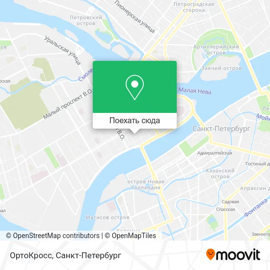 Карта ОртоКросс