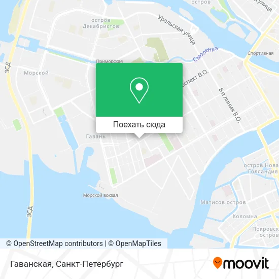 Карта Гаванская