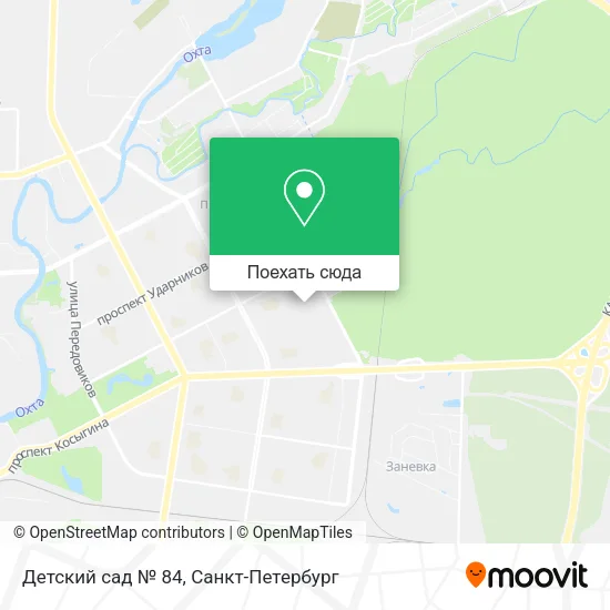 Карта Детский сад № 84