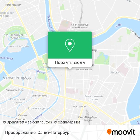 Карта Преображение