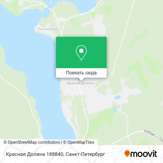 Карта Красная Долина 188840