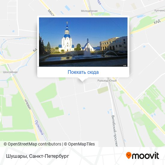 Карта Шушары