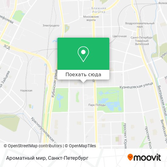 Карта Ароматный мир