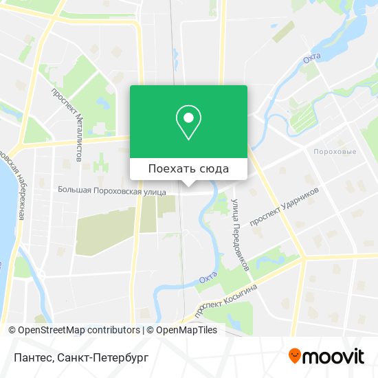 Карта Пантес