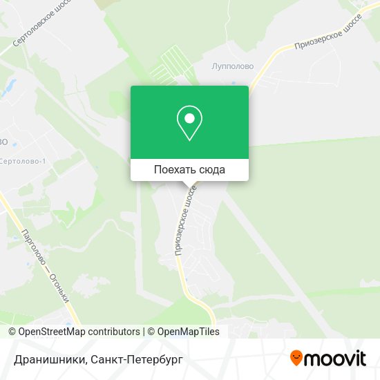 Карта Дранишники