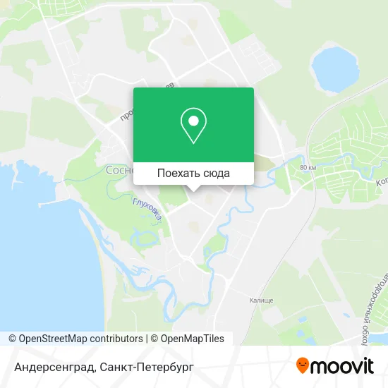 Карта Андерсенград