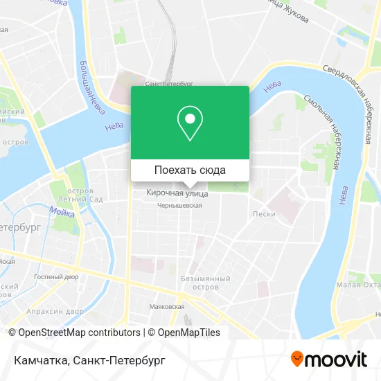 Карта Камчатка