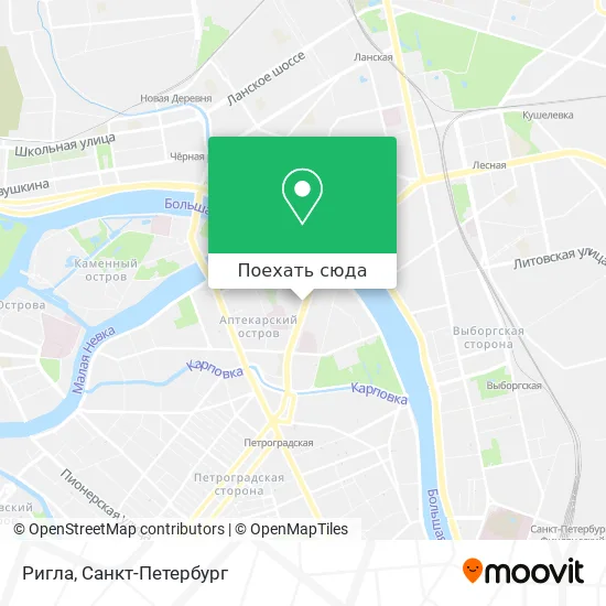 Карта Ригла