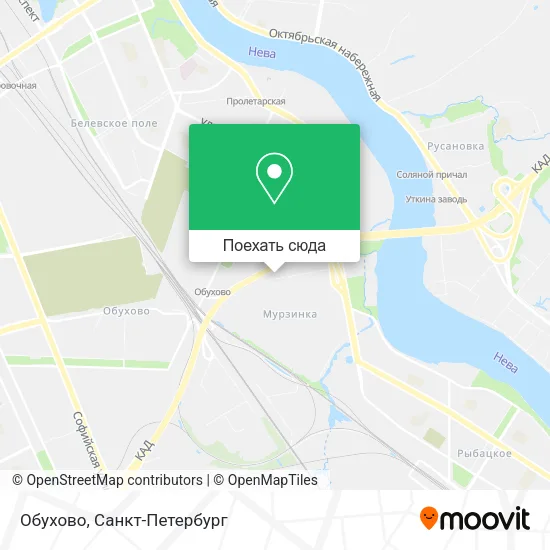 Карта Обухово