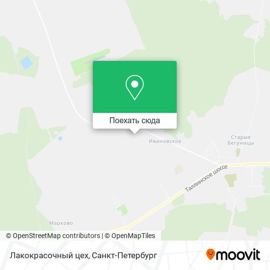 Карта Лакокрасочный цех