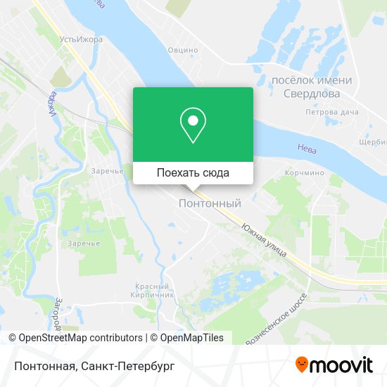 Карта Понтонная