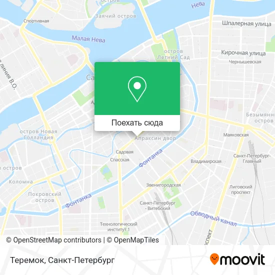 Карта Теремок