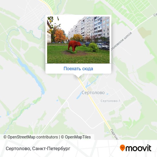 Карта Сертолово