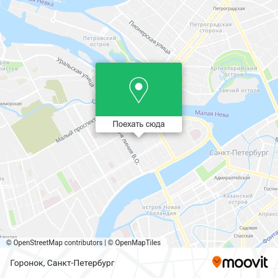 Карта Горонок