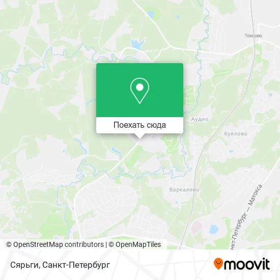Карта Сярьги