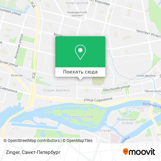 Карта Zinger