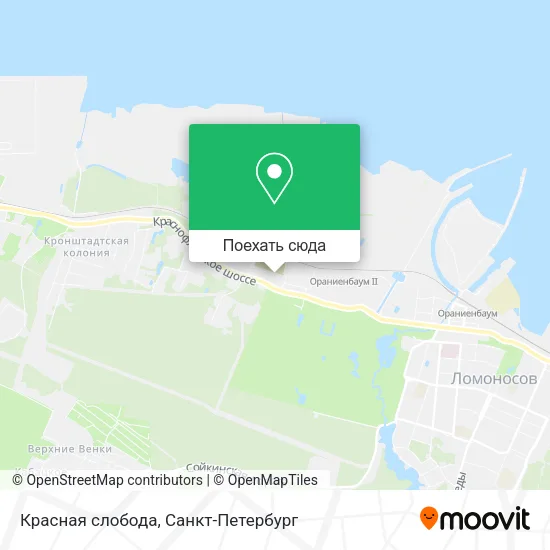 Карта Красная слобода