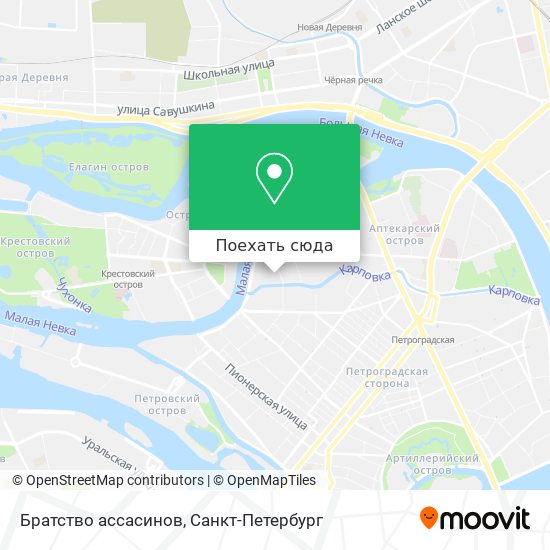 Карта Братство ассасинов