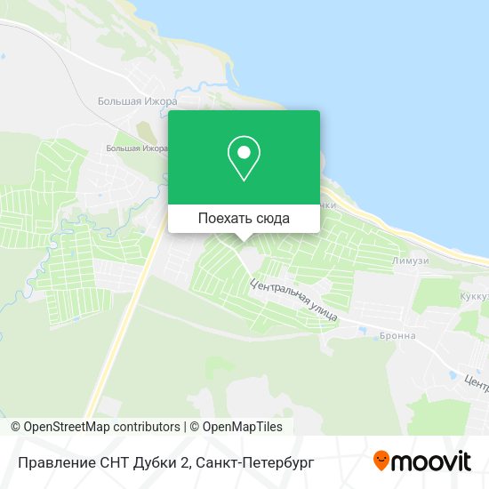 Карта Правление СНТ Дубки 2