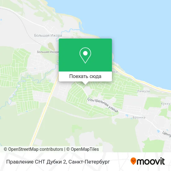 Карта Правление СНТ Дубки 2